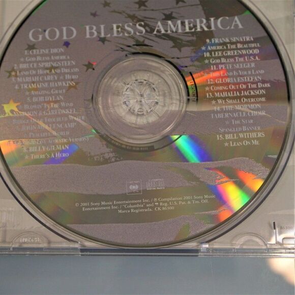 God Bless America Various Artists CD 15 Tracks 2001 Sony Records - Picture 7 of 7